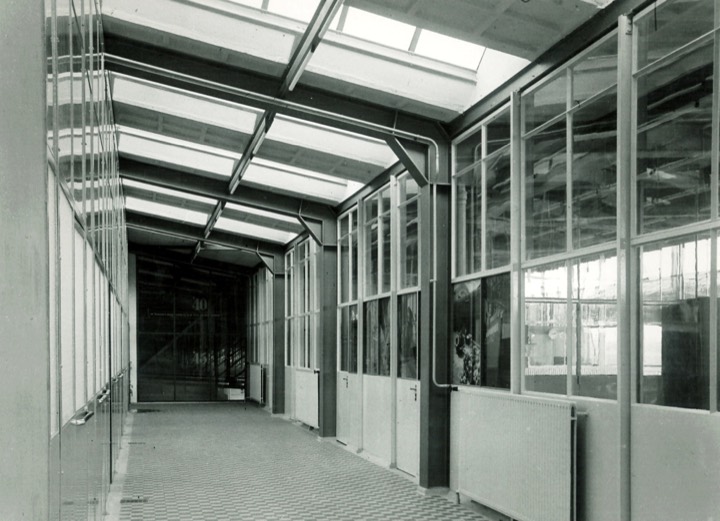 Gang op verdieping, ca. 1950