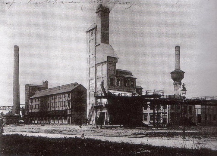 Gasfabriek aan de Galileistraat, 1913