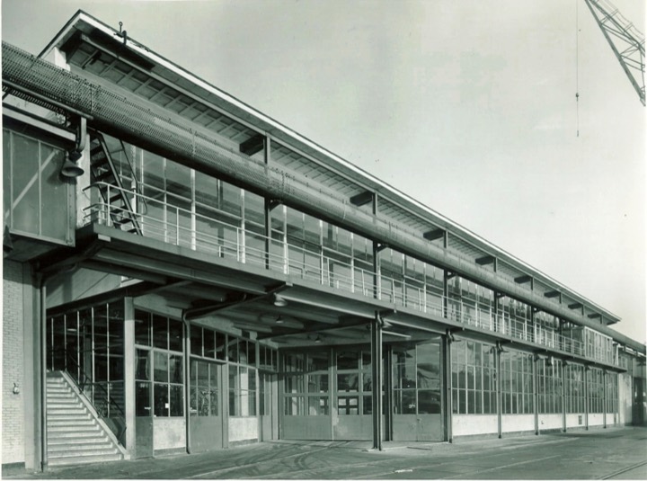 Gvel havenzijde, ca. 1950