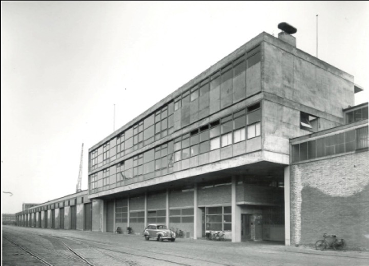 Poortgebouw Oranje Lijn, ca. 1975
